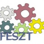 A képen a FESZT logója látható