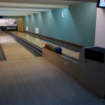A képen az a bowling-pálya látható, ahova a második újbudai sportnap megszervezésre került