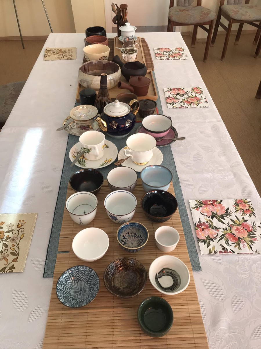 (Tizen)öt órai teadélután - kínai teáscsészék, eszközök