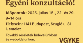 A képen sárga háttér előtt fekete betűkkel olvasható a felhívás egy részlete.